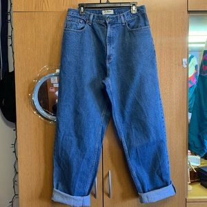 LL Bean High-Wasted Jeans